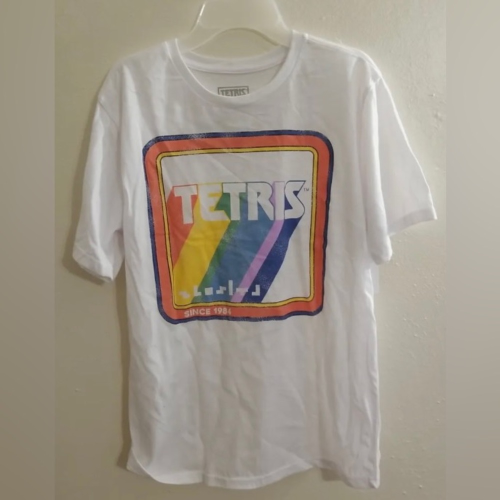 NWT Throwback Tetris T Shirt! Kids XL. Cute and fun tee for kids or XS woman!